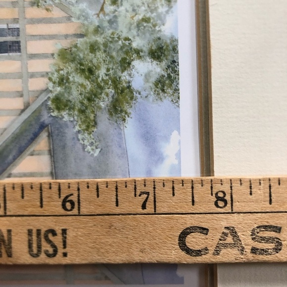 Canadian Artist Helen Downing Hunter Signed and Titled Framed Art - Picture 8 of 9